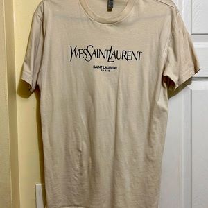 YSL printed t-shirt